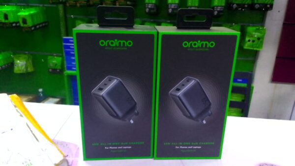 oraimo 65W HyperGaN Fast Charge